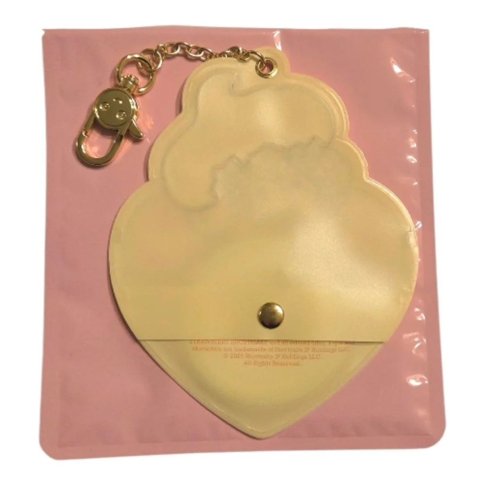 Whatever! Makes You Happy x Strawberry Shortcake Scented Bag Charm with Button